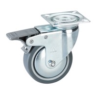 DÖRNER + HELMER Skretni kotač s kočnicom 75X25 mm 60x60 mm