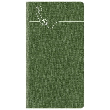 COLERE Adresar telefonski A–Z, 70 × 150 mm, zeleni (E50)