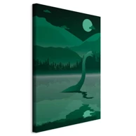 Slika Loch Ness, jednodijelna, okomita, 80x120 cm, standard