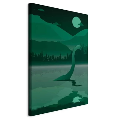 Slika Loch Ness, jednodijelna, okomita, 80x120 cm, standard