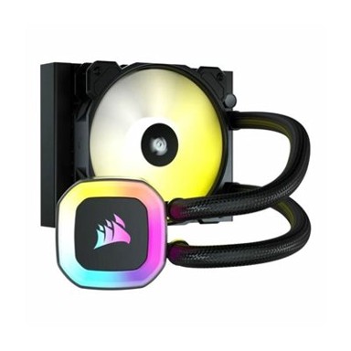 CORSAIR Vodeno hlađenje H55 RGB, za Intel i AMD, crno