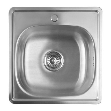 AQUALINE Sudoper ugradbeni, inox, 48 × 18 × 48 cm