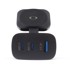REALPOWER Bežični punjač 450476 za mobitel, powerbank, smartwatch i tablet, crni