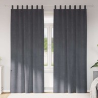 Blackout zavjese 140x245 cm 2kom, sive