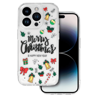ONASI Silikonska maskica, Samsung Galaxy A54, Božićna, prozirna