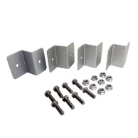 NIKCORP Set nosača za solarne panele, 4 kom, aluminijski Z nosač