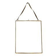 REX LONDON Metalni stojeći okvir u zlatnoj boji 20x37,5 cm