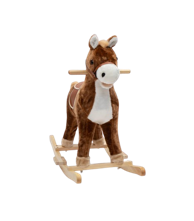 BERTONNE Konjić na ljuljanje GD100, smeđi