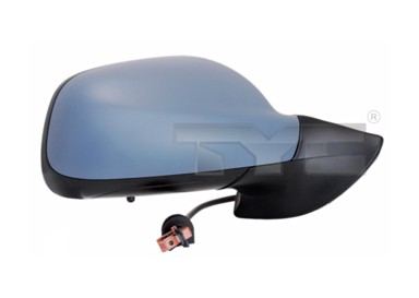 TYC Retrovizor Peugeot 407, desni, električni, grijani, sklopiv, senzor temp.