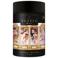 INTERDRUK Puzzle Art.1, Alfons Mucha Four Seasons, 1000 kom