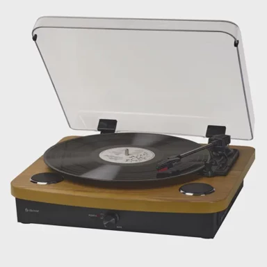 DENVER Gramofon VPL-230LW, Bluetooth, USB za digitalizaciju ploča, kućište svijetlo drvo