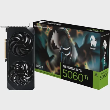 GAINWARD Grafička kartica GeForce RTX 5060 Ti Ghost, 8GB, DLSS 4, 3× DisplayPort, 1× HDMI 2.1