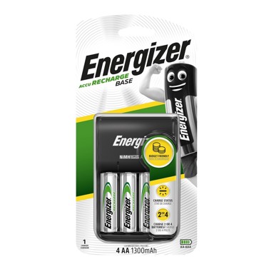 ENERGIZER Punjač za baterije BASE 4xAA 1300 mAh