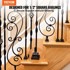 VEVOR Baluster cipela, 345 x 345 x 265 mm, crni metal