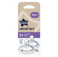 TOMMEE TIPPEE Sisač silikon CTN 0m+, 2 kom
