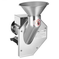 VEVOR Električna drobilica voća, stolna, 550 W, 46,5 x 26 x 40 cm, srebrna
