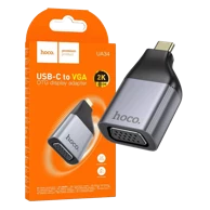 HOCO Adapter USB Type-C na VGA, 2K, OTG - UA34 59478