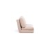 BALCAB HOME Krem sklopiva sofa 120 cm Taida, 120x68x26 cm