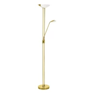 EGLO Stajaća lampa 2xled 2,5w+2,5w, 2x240lm, mesing/bijela baya 1 93877