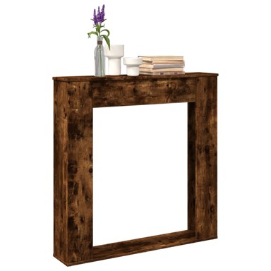 Okvir za kamin, boja hrasta, 100x20x100 cm, od konstruiranog drva