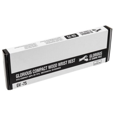 GLORIOUS Oslonac za zapešće Tastature Compact drvo crveno-smeđi GV-75-BROWN