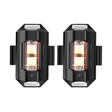 JOIRIDE LED svjetla za auto, stroboskopske dekorativne lampice, 2 kom, unutarnja rasvjeta