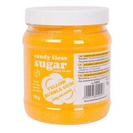 Šećerna vata 1kg, žuta