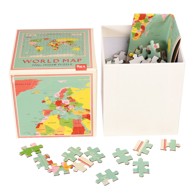 REX LONDON Dječje puzzle Karta svijeta