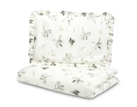 SENSILLO Posteljina od dvoelementa olive, 100x135 cm