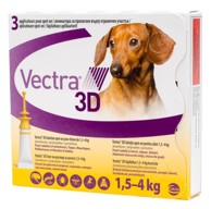 VECTRA CEV 3D pas 1,5-4 kg, 0,8 mL