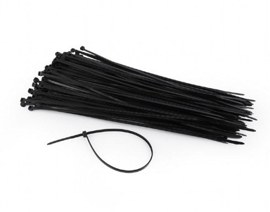 GEMBIRD Vezica za kabel NYTFR-250x3.6, 250 x 3,6 mm, 100 kom
