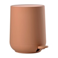 ZONE Narančasta plastična kanta za smeće s pedalom 3 l Nova One 