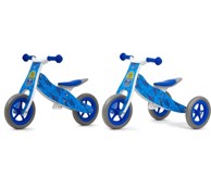 MILLY MALLY Tricikl bez pedala 2u1, plavi