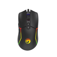 MARVO Miš M655, žični, 12000 DPI, RGB, crna