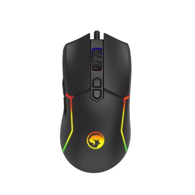 MARVO Miš M655, žični, 12000 DPI, RGB, crna
