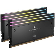 CORSAIR RAM memorija Dominator Titanium, DDR5, 6400 MHz, CL32, Intel XMP 3.0, 64 GB Dual-Kit, crna CMP64GX5M2B6400C32