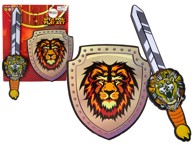 Kostim viteza s mačem i štitom LION