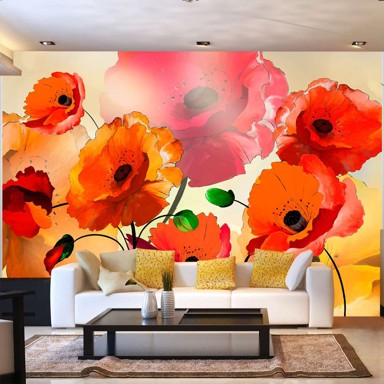 Foto tapeta Velvet Poppies 300x210
