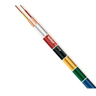 TASKER Kabel mikrofonski C118, 2x0.14 mm², 1 m