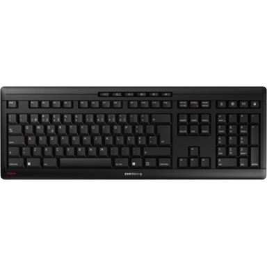CHERRY Tipkovnica Stream Keyboard Wireless, bežična, portugalski QWERTY, crna