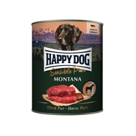 HAPPY DOG Hrana za pse Sensible Pure Montana konjetina, 800 g