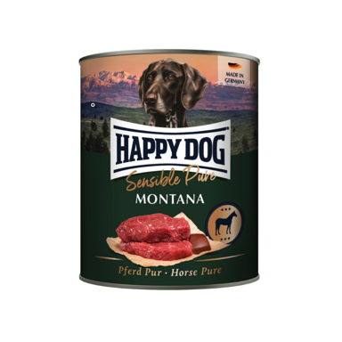 HAPPY DOG Hrana za pse Sensible Pure Montana konjetina, 800 g