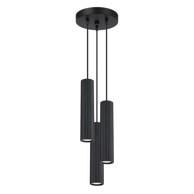 NICE LAMPS Crna viseća svjetiljka ø 19,5 cm Gleam