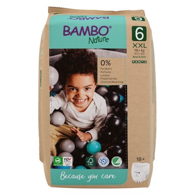 BAMBO NATURE Pelene Pants XL 6, 18+ kg, 18 kom