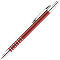 ITABELA Kemijska olovka metalna slim, crvena
