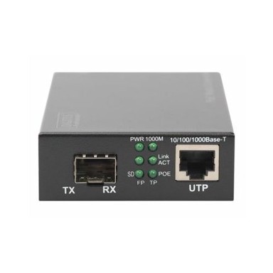 DIGITUS Medijski pretvarač Professional DN-82140, 10/100 Mb LAN, Gigabit