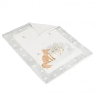 CANGAROO Deka Sherpa Little Friends, 80x110 cm, siva