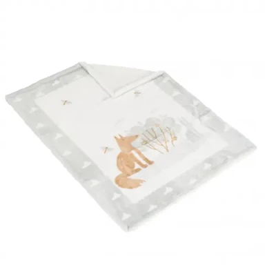 CANGAROO Deka Sherpa Little Friends, 80x110 cm, siva