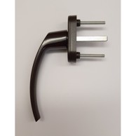 HOPPE Oprema za prozore, poluoliva, smeđa