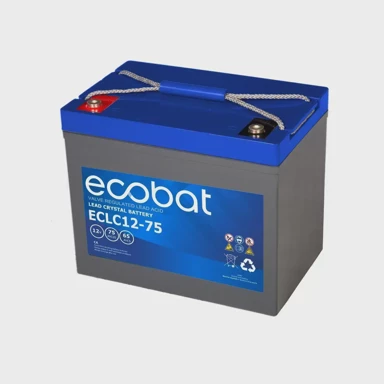 ECOBAT Baterija Lead Crystal 12V, 75Ah, VRLA, bez održavanja